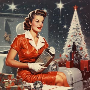 Christmas Carols Amidst Snowy Splendor - Christmas Music Holiday