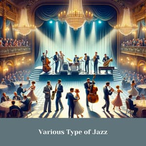 Various Type of Jazz: Swing, Retro, Dixie, Gypsy - Jazz Music Collection