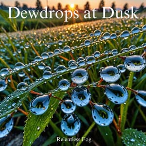 Dewdrops at Dusk - Relentless Fog