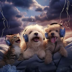 Pets and Thunder: Soothing Nature Harmony - Landscapes Of Joy