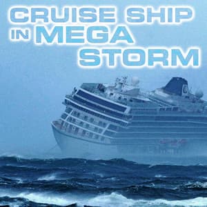 Cruise Ship In Mega Storm - Cruise Ship Cabin Sounds