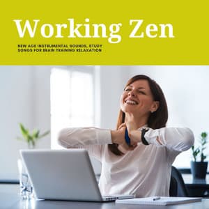 Working Zen: New Age Instrumental Sounds, Study Songs for Brain Training Relaxation - Office Music Specialists