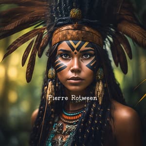 Musique chamanique tribale: Atteindre la pleine conscience spirituelle, Flûte indigène, Danse sacrée indienne, Rythmes de guérison hypnotiques - Pierre Rotween