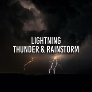 Lightning, Thunder & Rainstorm - Jungle Sounds