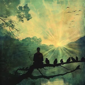 Creek Calm: Binaural Birds for Nature Relaxation - 80 88 Hz - Instant Relax