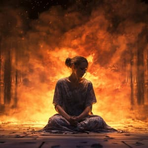 Music for Fire: Meditation Flame Symphony - Spirit Minds