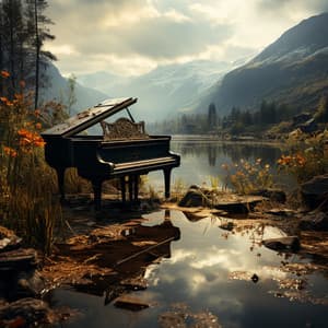 Trabajo Con Piano: Melodía De Acordes Productivos - Relajante piano hombre