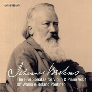Brahms: Works for Violin & Piano, Vol. 1 - Johannes Brahms