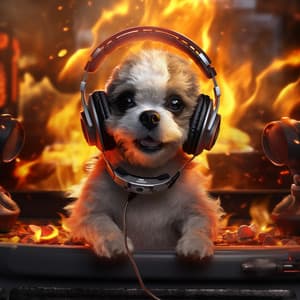 Canine Flames: Dogs Calming Harmony - The Amnesias