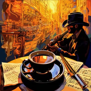 The Steaming Sax Café - Cozy Coffee Shop