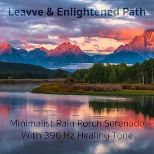 Minimalist Rain Porch Serenade With 396 Hz Healing Tone - Leavve