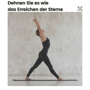 Dehnen Sie es wie das Erreichen der Sterne - Spa-Musik