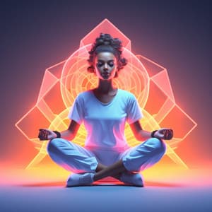 Serenity in Stereo Beckons: Meditative Bliss Unveiled Ballad - Guided Orbiting Energy