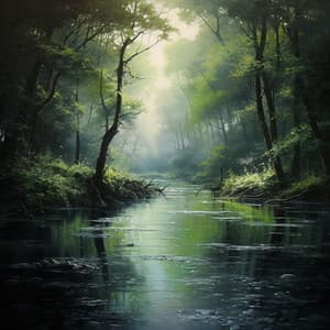 Corriente De Concentración: Música Armónica Del Agua - Aire relajante