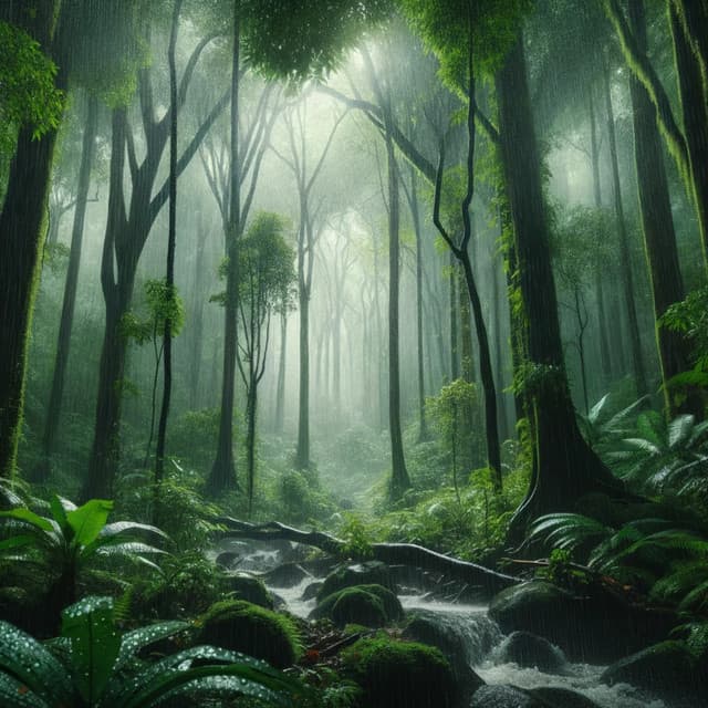 Rainfall Resonance: Music for Massage - Power and Energy