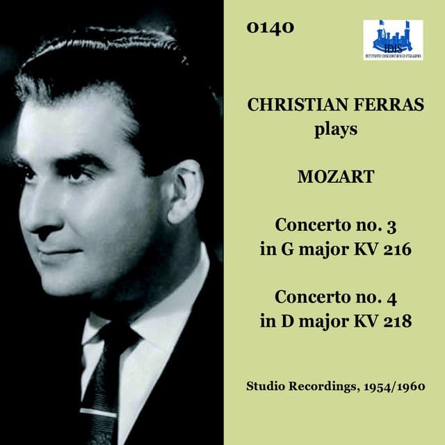 Christian Ferras plays Mozart - Christian Ferras