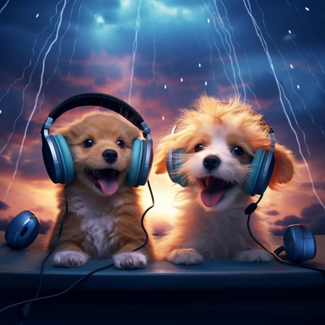 Thunder Comfort: Calming Pets Melody - Contemporary Christian Music