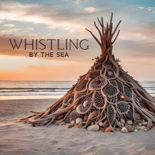 Whistling by The Sea: Native American Indian Flute Music with Sea Waves for Inner Reflection, Calm The Mind, and Unwind - Reiki Raj