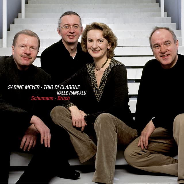 Schumann & Bruch: Pieces for Clarinets & Piano - Trio Di Clarone