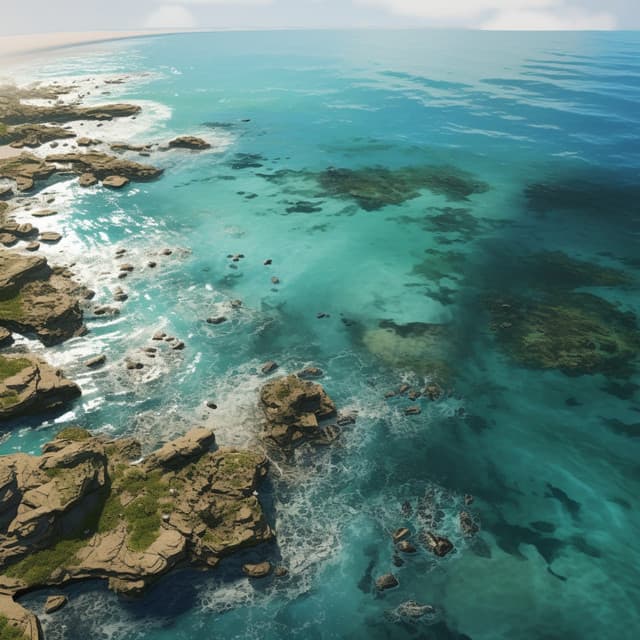 Work with Ocean Ambiance: Focused Waves - Neural Oscillations Alpha Sounds