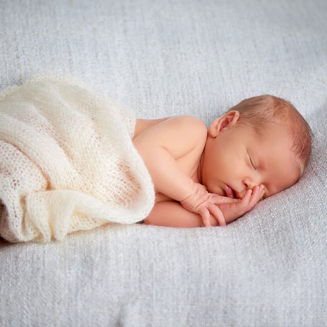Serene Dreamscapes: Baby Sleep Beyond the Stars - Oliver Sleeping