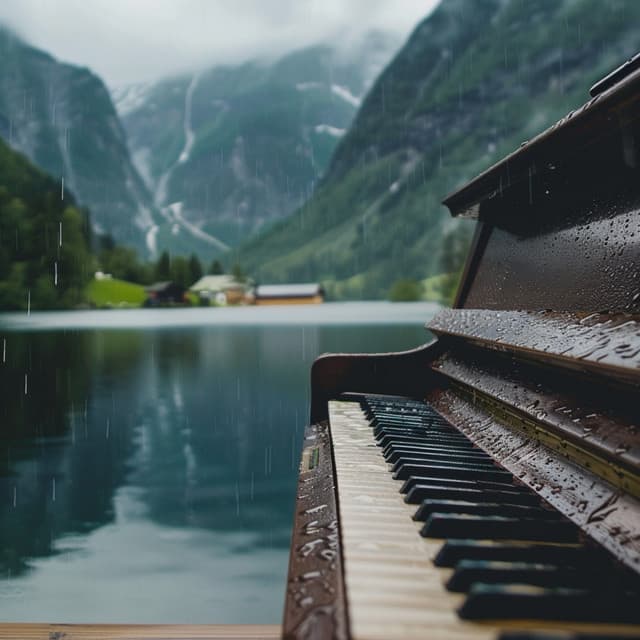 Meditación Tranquila: Latidos Binaurales Con Agua Suave - Maestros de musica de la meditacion