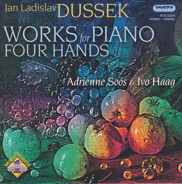 Dussek, J.L.: Works for Piano 4 Hands - Jan Ladislav Dussek