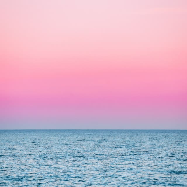 Oceans of Reflections: Endless Currents of Deep Blue Calmness - Ocean Currents