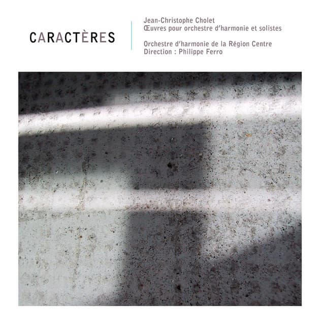 Caractères - Jean-Christophe Cholet