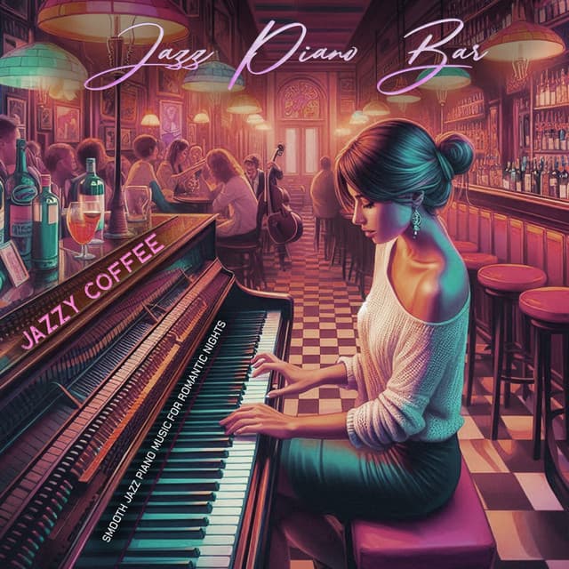 Jazz Piano Bar - Smooth Jazz Piano Dinner Music For Romantic Nights - Jazzy Coffee