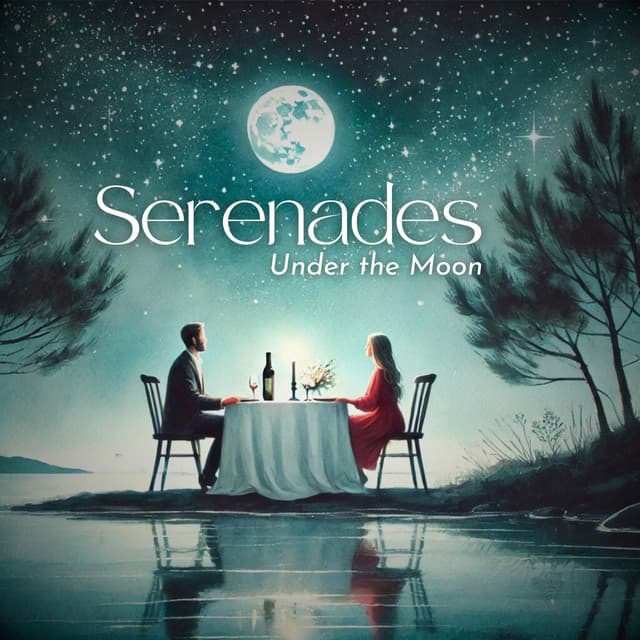 Serenades Under the Moon: Romantic Jazz Melodies, Dreamy Dinner & Jazz Nights - Instrumental Jazz Música Ambiental