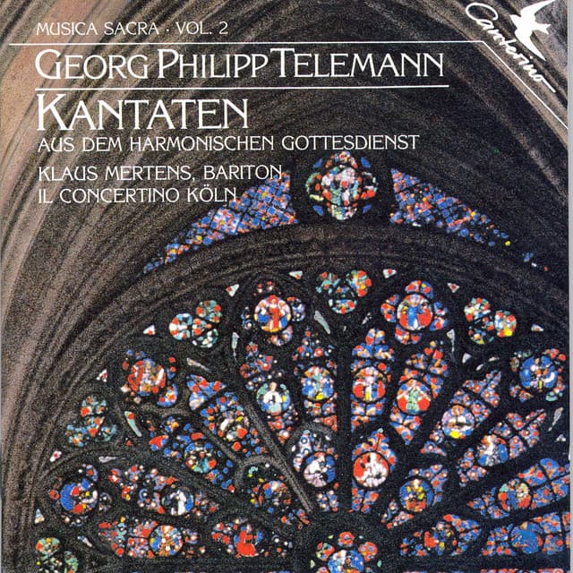 Georg Philipp Telemann: Cantatas from Der Harmonische Gottestdienst Vol. 2 - Georg Philipp Telemann