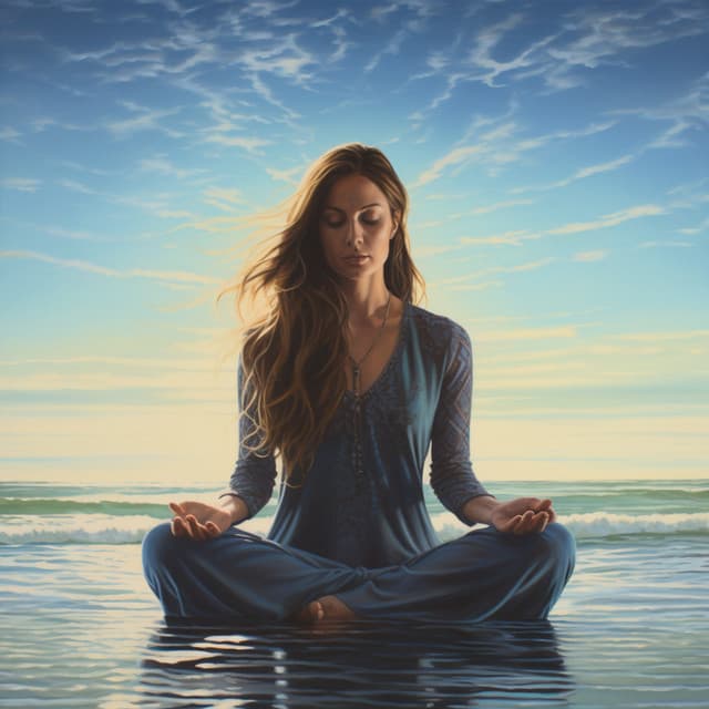 Armonía Tranquila Junto Al Agua: Relajación Oceánica - Espíritu calmante