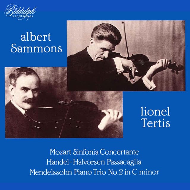 Mozart, Halvorsen & Mendelssohn: Works - Albert Sammons