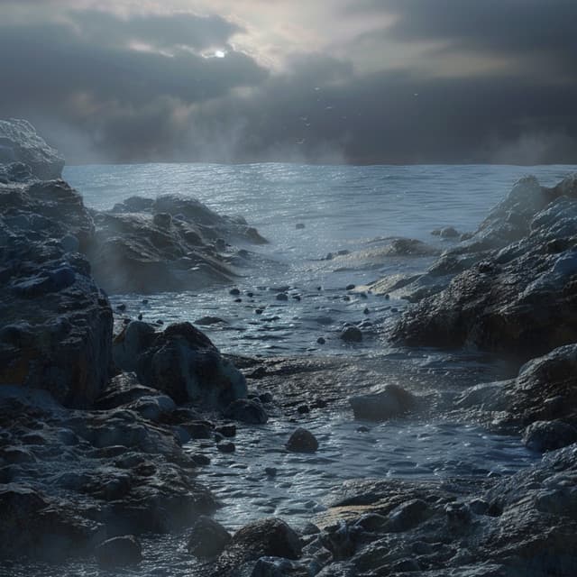 Gentle Ocean Melodies for Serene Atmosphere - Elements of Nature