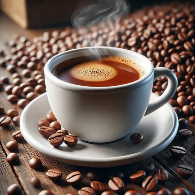 Cafe at Morning - Vintage Cafe