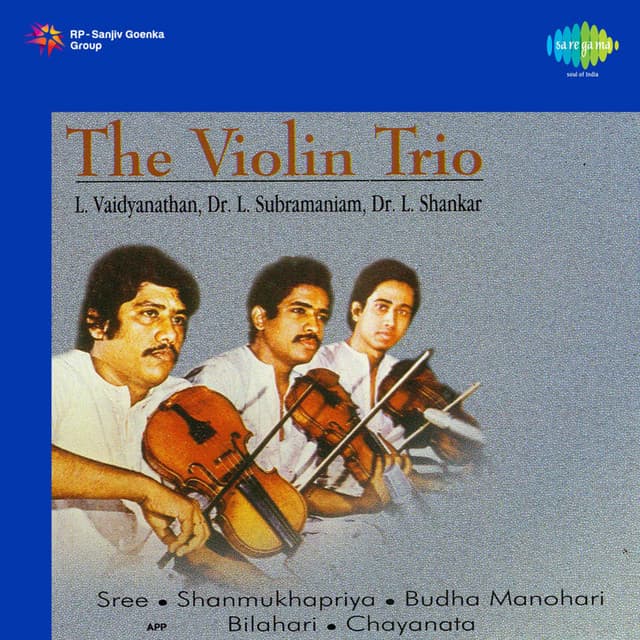 The Violin Trio - L. Vaidyanathan
