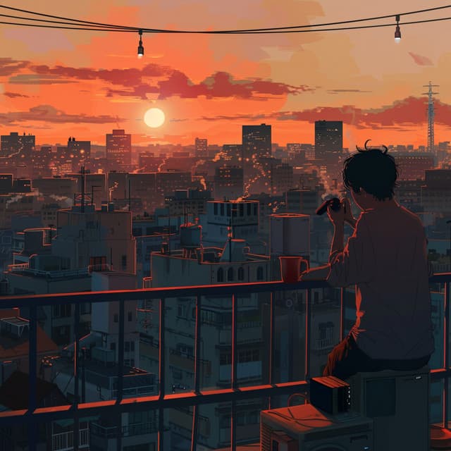 Sunset Study: EVENING EASE LOFI - Lofii KiaShy