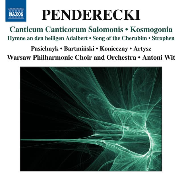 Penderecki: Canticum canticorum Salomonis - Kosmogonia - Krzysztof Penderecki