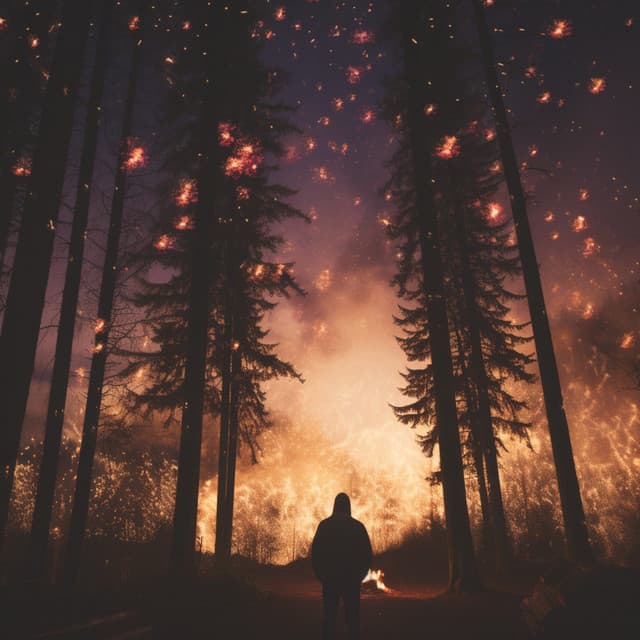 Llamas Rítmicas: Una Sinfonía Calmante De Fuego - Más Allá del Norte