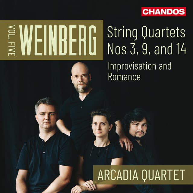 Weinberg: String Quartets, Vol. 5 - Mieczysław Weinberg
