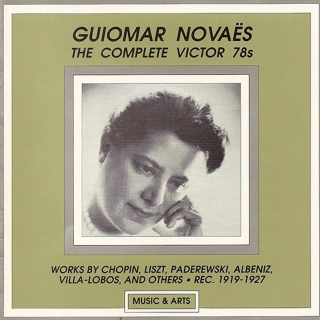 Piano Recital: Novaes, Guiomar - Guiomar Novaes