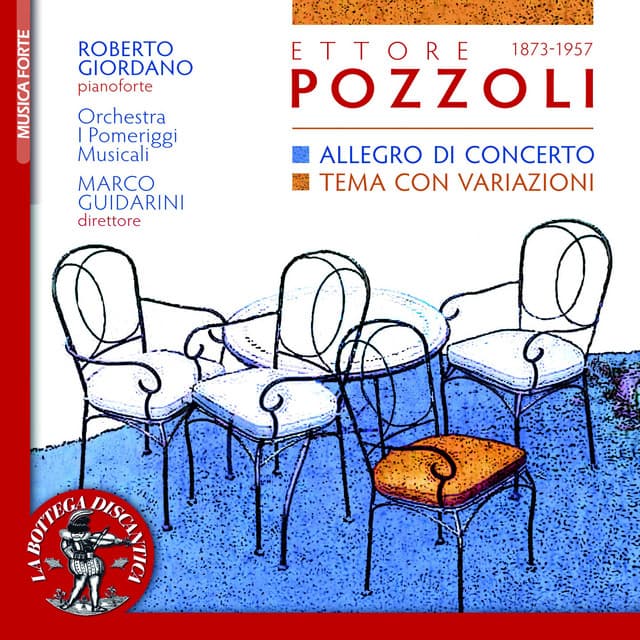 Ettore Pozzoli: Allegro di concerto, Tema con variazioni - Roberto Giordano