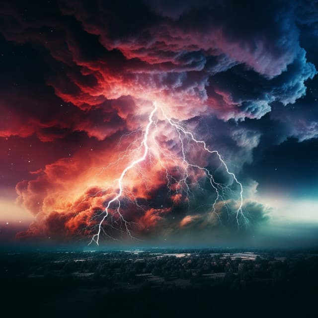 Thunder's Harmonic Poetry: Ballad of Nature's Grace - Nature Sounds With Music