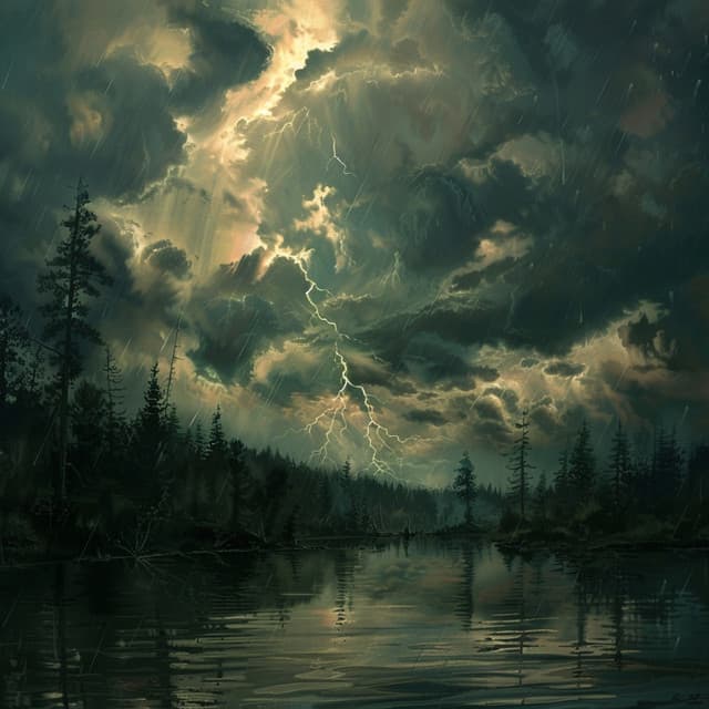 Binaural Relaxation: Rain and Thunder Melodies - Koshi Chimes Relax