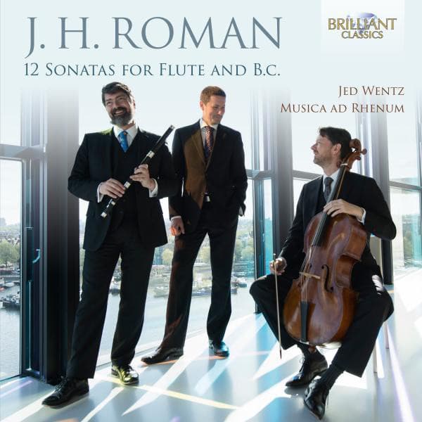 J.H. Roman: 12 Sonatas for Flute and B.C. - Johan Helmich Roman