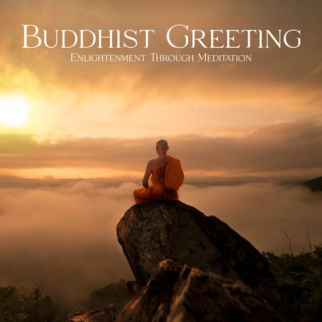 Buddhist Greeting: Enlightenment Through Meditation - Tibetan Meditation Academy