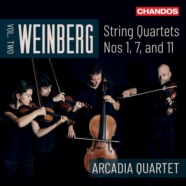 Weinberg: String Quartets Nos. 1, 7 & 11, Vol. 2 - Mieczysław Weinberg