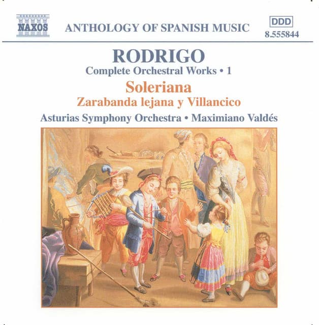 Rodrigo: Soleriana / Zarabanda Lejana Y Villancico - Joaquín Rodrigo