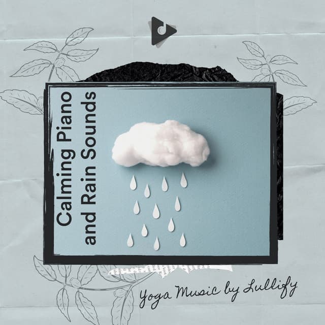 Calming Piano and Rain Sounds - Yoga Music by Lullify